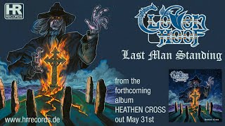 CLOVEN HOOF  quotLast Man Standingquot OFFICIAL LYRIC VIDEO [upl. by Eddra]