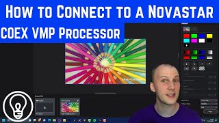 How to Connect to a Novastar COEX VMP Processor Using the KU20 [upl. by Ubana]