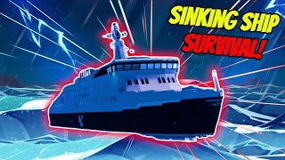 WE SURVIVED A HURRICANE WHILE ON A NUCLEAR SHIP  Stormworks Multiplayer [upl. by Eckblad]