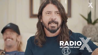 Dave Grohl impersonates Christopher Walken  Radio X [upl. by Eiroc]