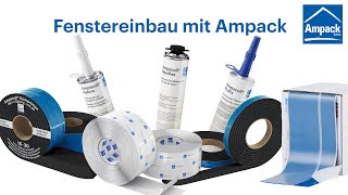 Fenstereinbau mit Ampack [upl. by Innattirb]