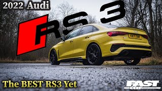 2022 Audi RS3 Saloon Review  The BEST RS3 Yet [upl. by Indihar192]