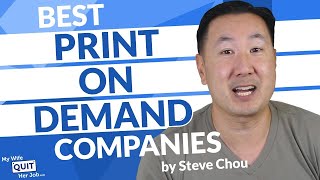 10 Best Print On Demand Companies For Custom Products [upl. by Olim946]