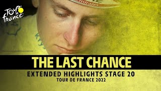 Highlights  Stage 20  TDF2022 [upl. by Viradis]