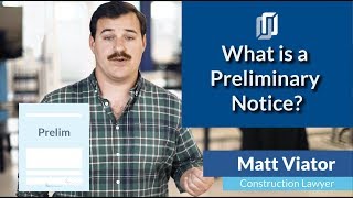 Preliminary Notice What is it and how does it work in construction [upl. by Namwob597]