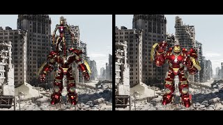 threezero DLX Iron Man Mark XLIV Hulkbuster Review [upl. by Enaols]