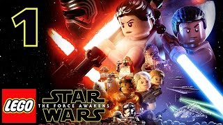 Zagrajmy w LEGO Star Wars Przebudzenie Mocy 1  Bitwa o Endor [upl. by Hogg]