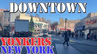 Yonkers  New York  4K Downtown Drive [upl. by Golter874]