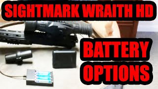 Sightmark Wraith HD Battery Options [upl. by Evadnee]