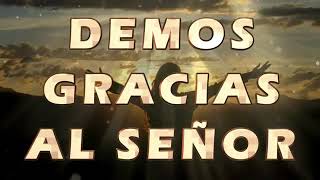 Demos gracias al señor  letras [upl. by Cornish]