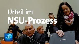 Urteil im NSUProzess  Sondersendung [upl. by Erna]