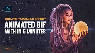 How to Create Animated GIF in Photoshop  Step by Step Tutorial [upl. by Iah]