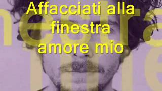 SERENATA RAP jovanotti lyric Learn italian singing [upl. by Engvall783]