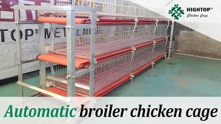 HIGHTOP AUTOMATED BROILER CAGE [upl. by Kcirej]