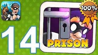 Robbery Bob  Gameplay Walkthrough Part 14  Chapter 11 Prison iOS Android [upl. by Liatrice]