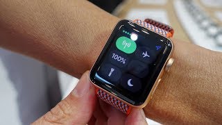 Apple Watch Series 3 first look [upl. by Jasen820]