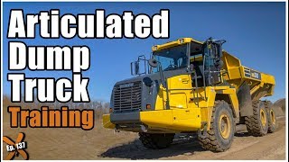 How to Operate an Articulated Dump Truck  Ep 137 [upl. by Ailegave815]