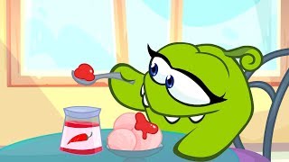 Om Nelle eats yummy and yucky food  Learn English with Om Nom  Educational Cartoon [upl. by Spillihp792]