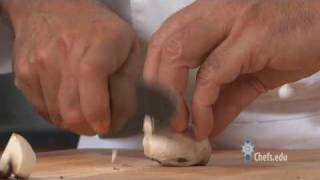 How to Peel and Cut Mushrooms [upl. by Ostap]