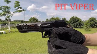 REVIEW  JW4 TTI Pit viper Army Armament R614 DEMO Version GBB [upl. by Kellen]