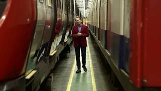 New SStock London Underground trains introduced by Michael Portillo [upl. by Nnorahs]