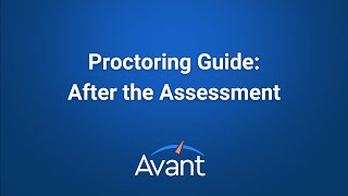 Proctoring Guide  After the Assessment [upl. by Acinonrev]