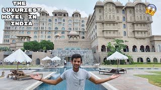 Vlog Fairmont Jaipur The Most Luxury Hotel In India  HOTEL TOUR [upl. by Eicaj]