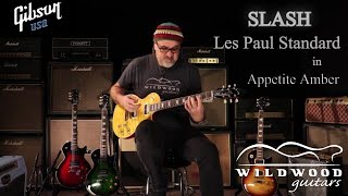 The Slash Les Paul Standard from Gibson Guitars in Appetite Amber • Wildwood Guitars [upl. by Williams]