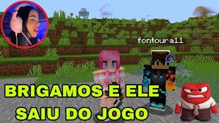 BRIGUEI COM MEU NAMORADO POR CAUSA DO MINECRAFT  episódio 4 [upl. by Barstow]