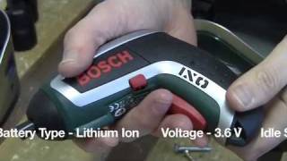 Bosch IXO IV 36V Lithiumion Cordless DIY Screwdriver [upl. by Euf]