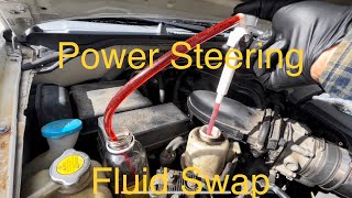 How To Replace Power Steering Fluid [upl. by Johnathon]