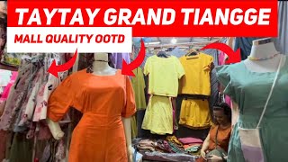 TAYTAY GRAND TIANGGE  Affordable Mall Quality Outfits  Detailed Vlog Part 4 [upl. by Erdnoed983]