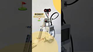 🏌️‍♀️ROBOT Golfista con LEGO EV3 shorts  ValPat [upl. by Annovahs]