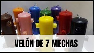 SIGNIFICADO VELÓN DE 7 MECHAS [upl. by Refanej]