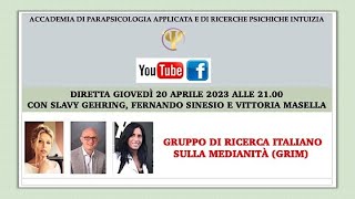 GRUPPO DI RICERCA ITALIANO SULLA MEDIANITÀ [upl. by Moule]