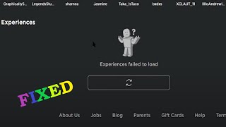 how to fix experiences failed to load roblox  roblox  roblox error code  windows 11 [upl. by Melisa428]