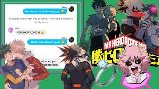 Bakugou and Deku are WHAT • Mha Texting Stories • Future AU • BkDk and more ships • RosieMIlky [upl. by Atimad]