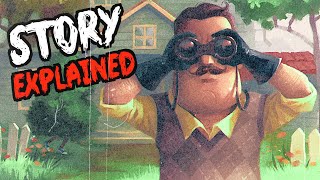 Hello Neighbor STORY EXPLAINED [upl. by Sapphira885]