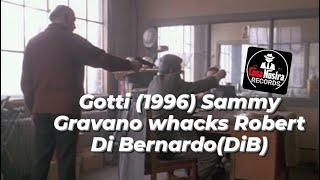 Gotti 1996  Sammy Gravano whacks Robert DiBernardo Di B [upl. by Salkin301]