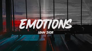 Iann Dior  Emotions Lyrics [upl. by Neellok]