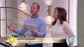 Vilka är EUs fördelar och nackdelar Marcus förklarar  Nyhetsmorgon TV4 [upl. by Led]