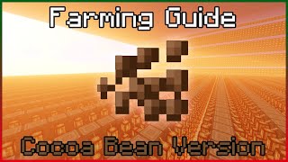 Hypixel Skyblock  How to Farm Guide Cocoa Bean Version [upl. by Atiuqad]