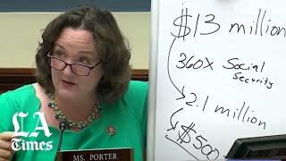 Katie Porter’s “Whiteboard of Justice” [upl. by Niwrek]