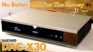 Gustard X30 Review All Out High End NOS DAC with Streamer [upl. by Liatrice]