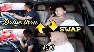 DRIVETHRU SWAP CHALLENGE BER EMPAT RUSUH BANGET WOYY ft Kita Grillin [upl. by Ayekahs955]