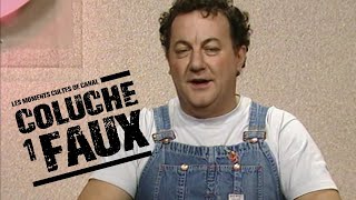 Les moments cultes de Canal  COLUCHE 1 FAUX  Canal [upl. by Anawit]