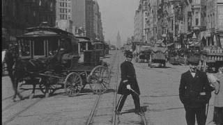 Historic film Market Street 1906 [upl. by Gnov734]