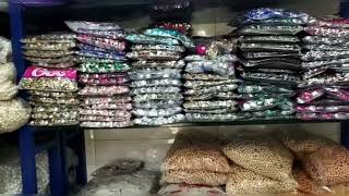 imitation jewellery raw materials and saree pin in Mumbai Malad West [upl. by Enirod]