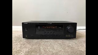 Yamaha HTR6130 51 HDMI Home Theater Surround Receiver [upl. by Dnomra855]