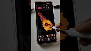 I Made Meteor Animation In Mobile shorts [upl. by Churchill]
